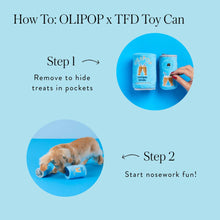 Load image into Gallery viewer, OLIPOP x TFD Classic Root Beer Interactive Snuffle Dog Toy