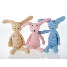 Load image into Gallery viewer, My First Bunny Hand Knit Rattle