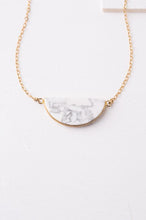 Load image into Gallery viewer, Lawson White Pendant Necklace