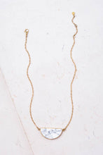 Load image into Gallery viewer, Lawson White Pendant Necklace
