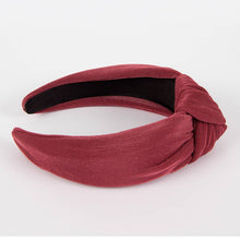 Load image into Gallery viewer, Satin Knotted Headband