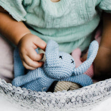 Load image into Gallery viewer, My First Bunny Hand Knit Rattle