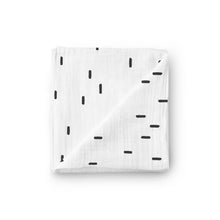 Load image into Gallery viewer, Luxury Muslin Swaddle Blanket, Unisex - Brushstrokes