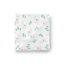 Load image into Gallery viewer, Luxury Muslin Swaddle Blanket - Little Llamas