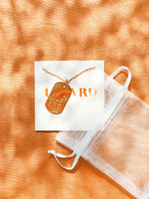 Load image into Gallery viewer, Tough as a Mother Tag Necklace