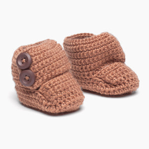 Baby Crochet Mini Moccasins