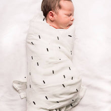 Load image into Gallery viewer, Luxury Muslin Swaddle Blanket, Unisex - Brushstrokes