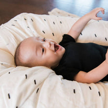 Load image into Gallery viewer, Luxury Muslin Swaddle Blanket, Unisex - Brushstrokes