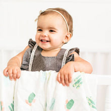 Load image into Gallery viewer, Luxury Muslin Swaddle Blanket - Desert Cactus