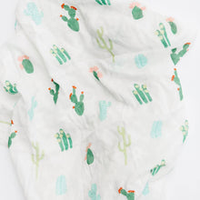 Load image into Gallery viewer, Luxury Muslin Swaddle Blanket - Desert Cactus
