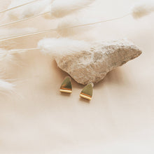 Load image into Gallery viewer, Marquis Studs - Brass