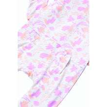 Load image into Gallery viewer, Brushstroke Baby One Piece Pajamas - Pink