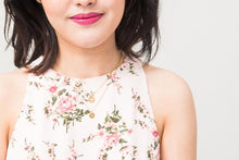 Load image into Gallery viewer, Carolyn Gold Cross Cutout Necklace