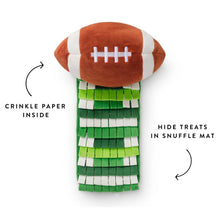 Load image into Gallery viewer, Football Interactive Snuffle Dog Toy
