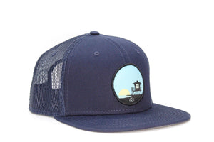 Tower 33 Blue Trucker Hat