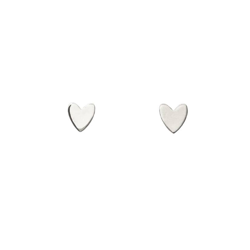 Miracle Heart Stud Earrings