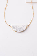 Load image into Gallery viewer, Lawson White Pendant Necklace
