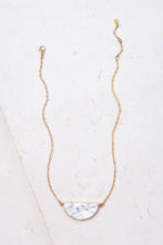 Load image into Gallery viewer, Lawson White Pendant Necklace
