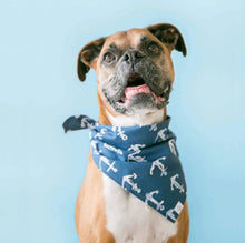 Load image into Gallery viewer, Down By The Sea dog bandana
