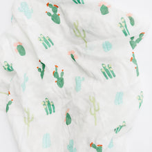 Load image into Gallery viewer, Luxury Muslin Swaddle Blanket - Desert Cactus
